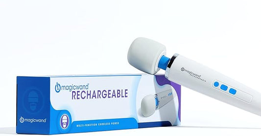 Magic Wand Massager Rechargeable HV-270 – Cordless Multi-Function Variable-Speed Neck Massager with Soft Silicone Head - Personal Massagers for Women, Neck, Hand, Back, Muscle, and Head Massager